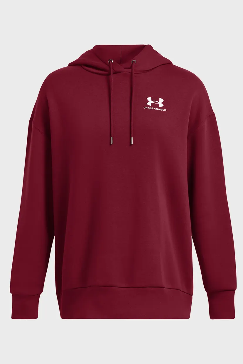 Жіноче бордове худі Essential Flc OS Hoodie 4