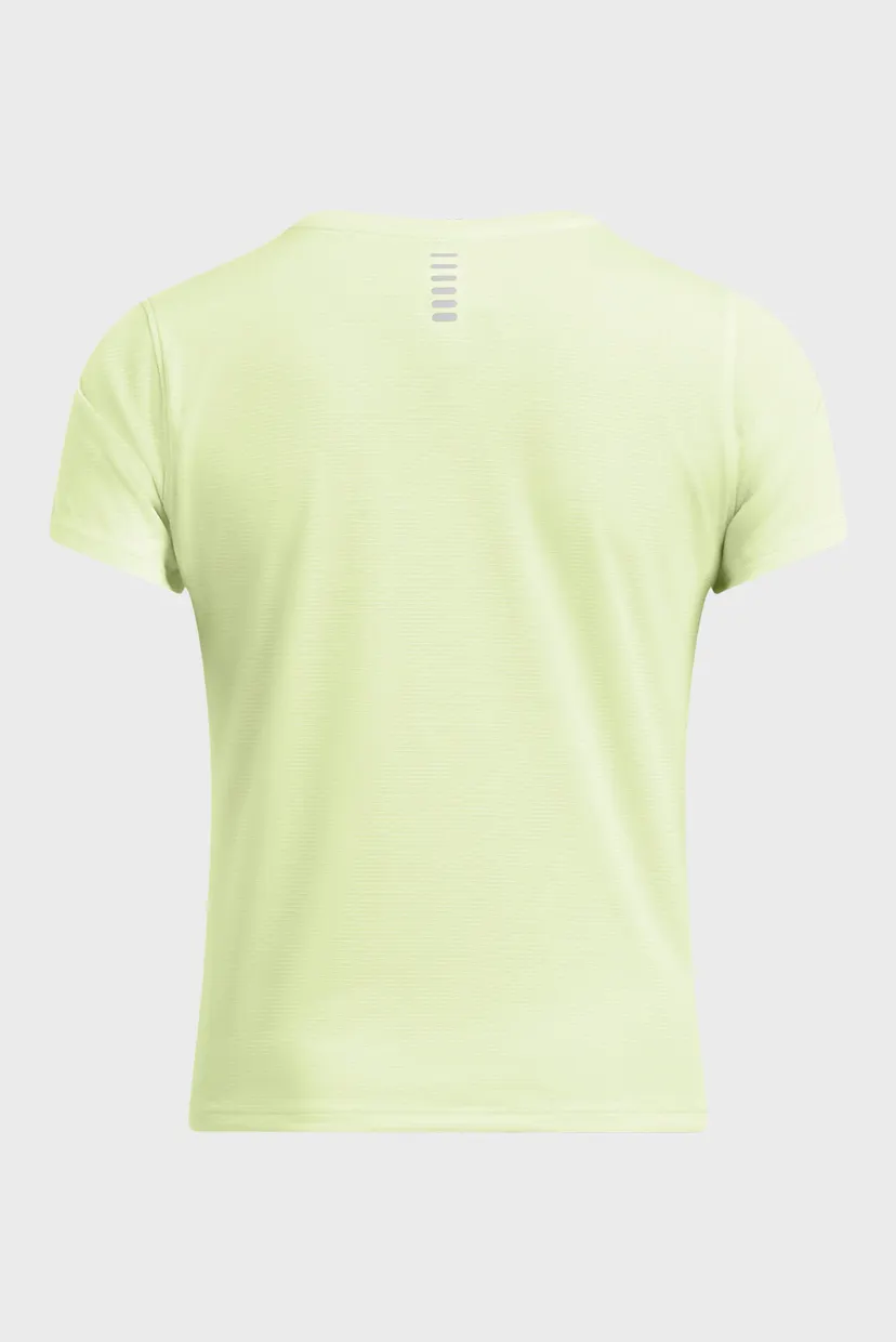 Жіноча салатова футболка UA Launch Shortsleeve 4