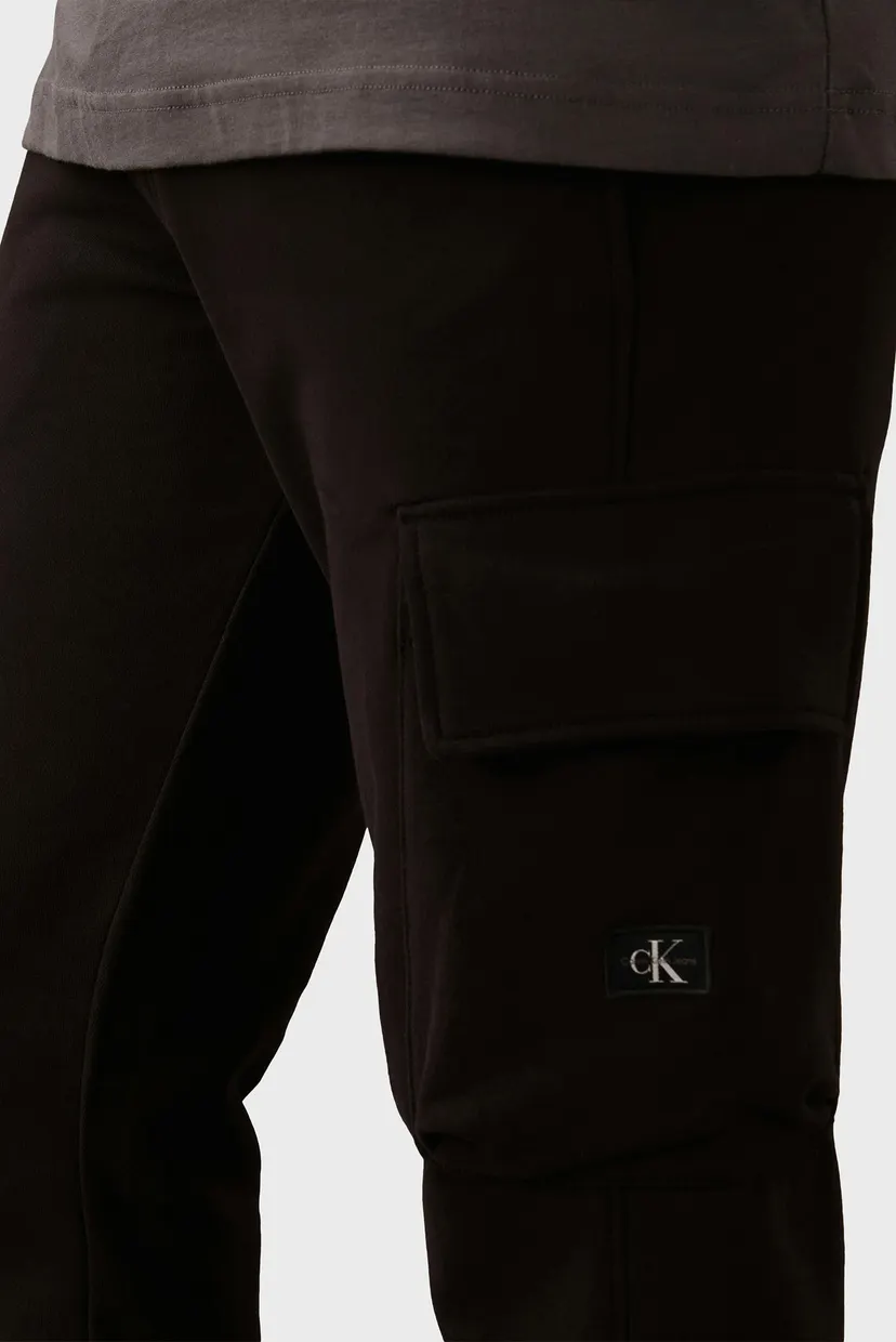 Чоловічі чорні спортивні штани WOVEN LABEL HWK 4
