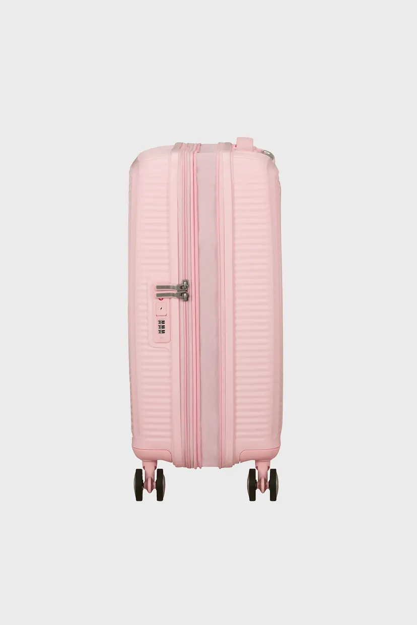 Розовый чемодан 55 см SOUNDBOX PASTEL PINK 6