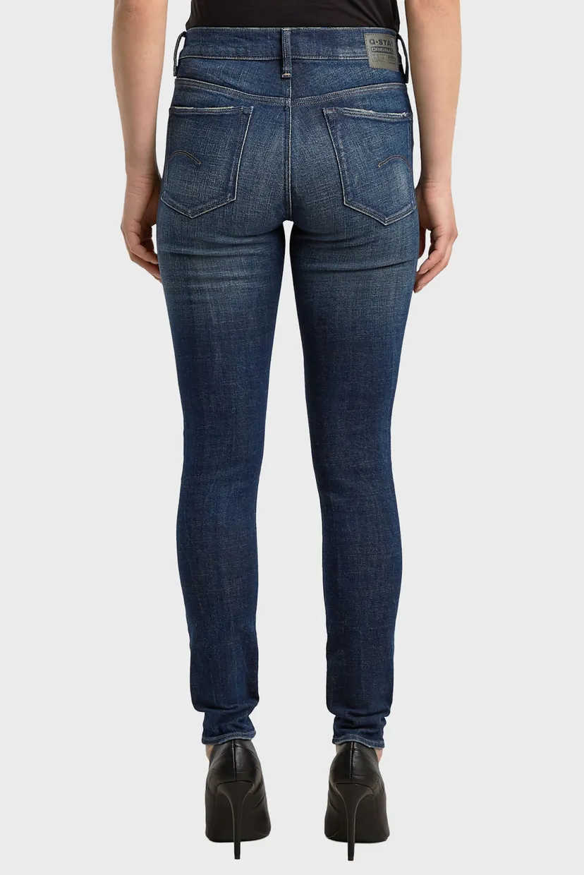 Жіночі темно-сині джинси 3301 Skinny Wmn 3
