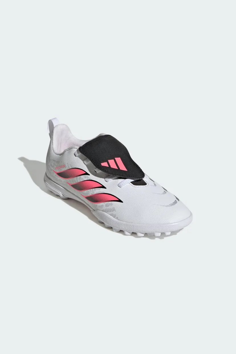 Дитячі білі сороконіжки PREDATOR CLUB Fold-Over Tongue Elastic Laces Turf Football Kids 3