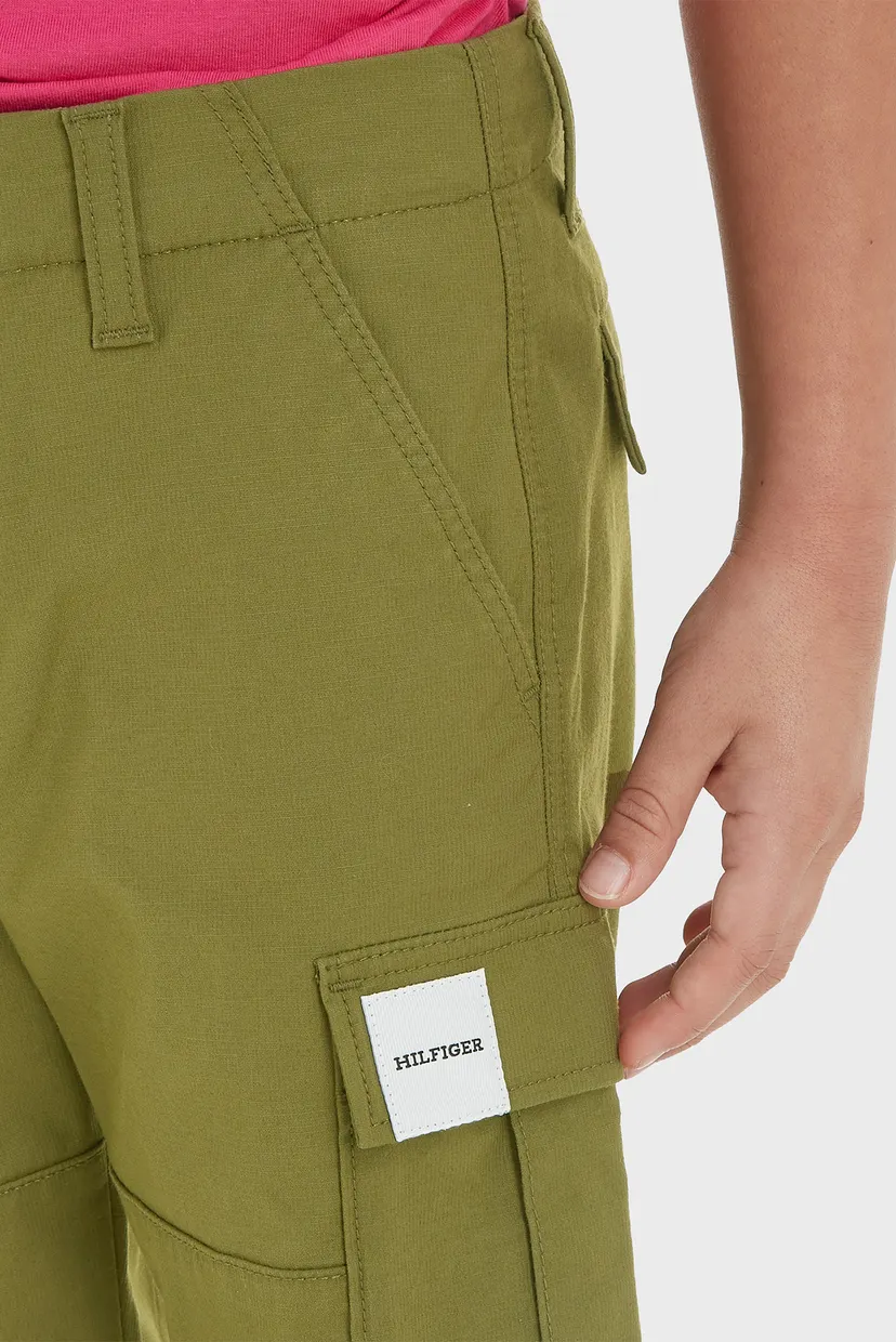 Дитячі зелені брюки CHELSEA CARGO 3