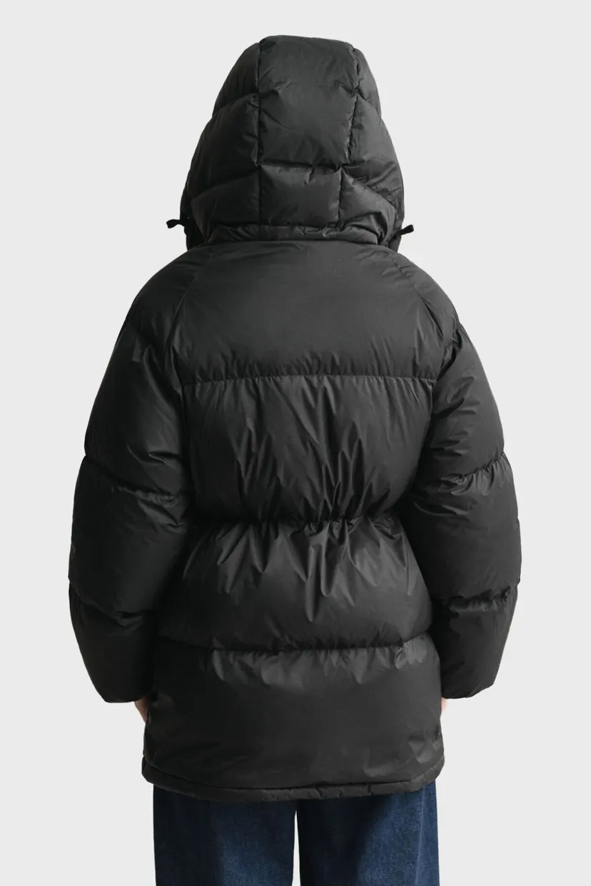 Женский черный пуховик LENGTH 3