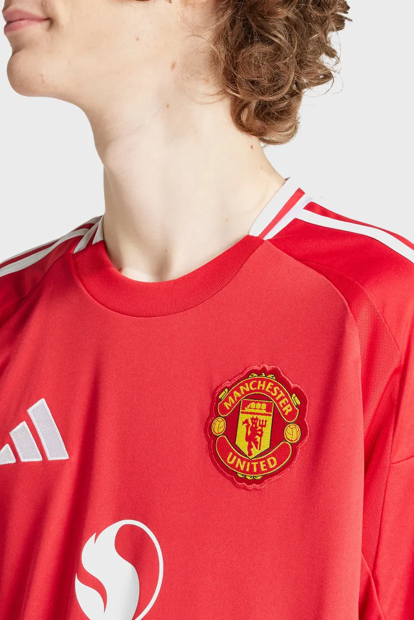Мужская красная футболка Manchester United 24/25 Home 4