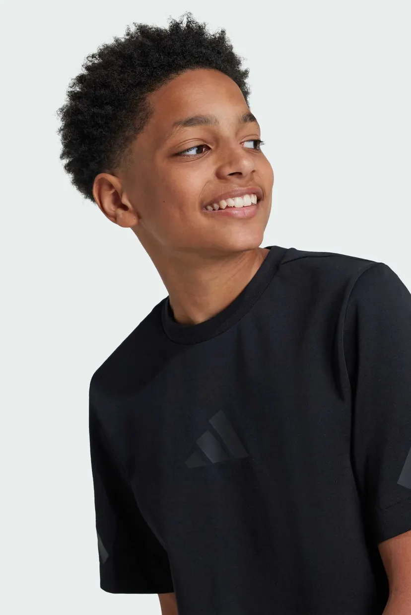 Детская черная футболка adidas Z.N.E. Kids 6