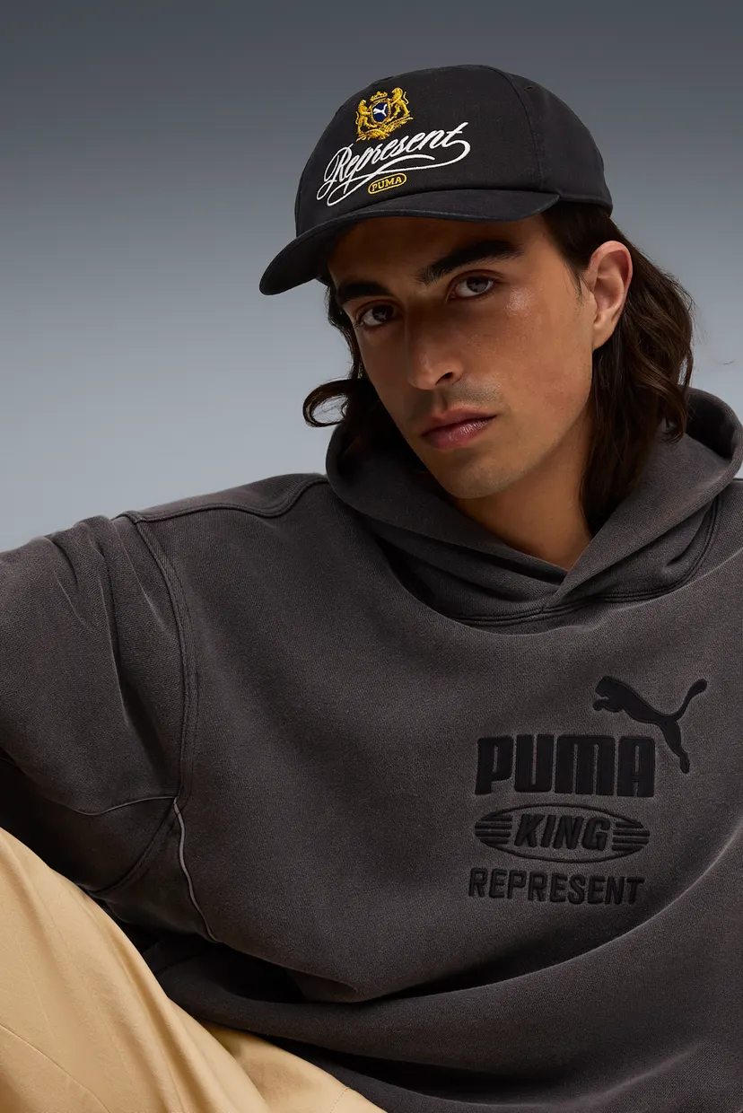 Черная кепка PUMA x REPRESENT Cap 3