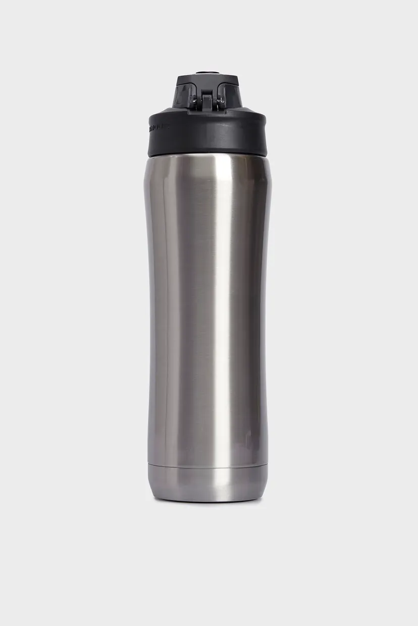 Серебристая бутылка для воды UA 18oz Beyond Stainless 3