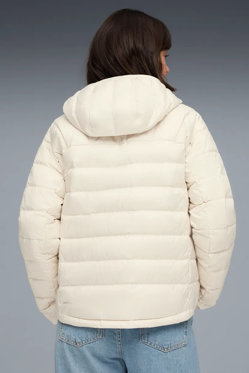 Женский белый пуховик PACKLITE Hooded Down Jacket Women 3
