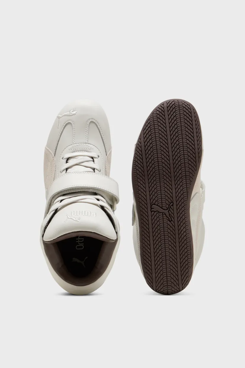 Женские белые кроссовки Speedcat Wedge Sneakers Women 4