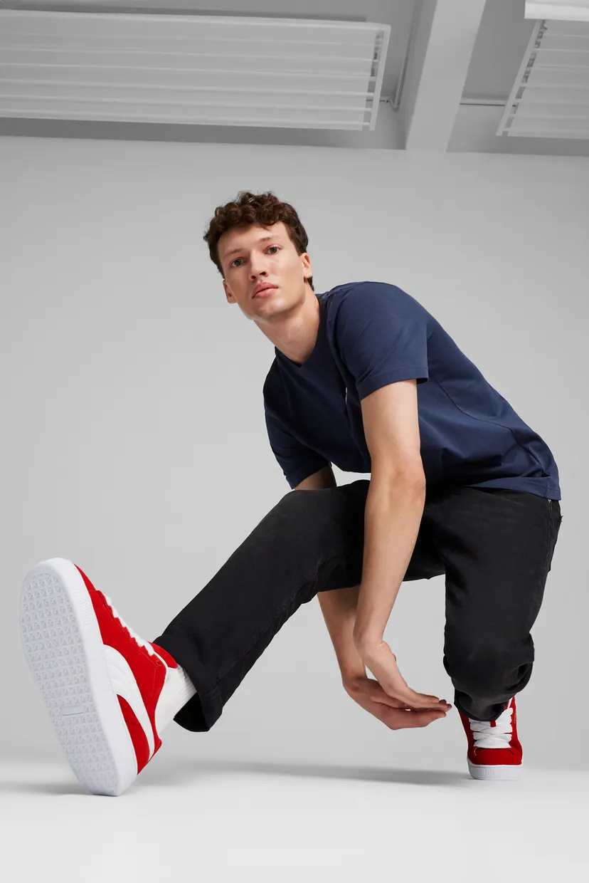 Червоні замшеві снікерси Suede XL Sneakers 8