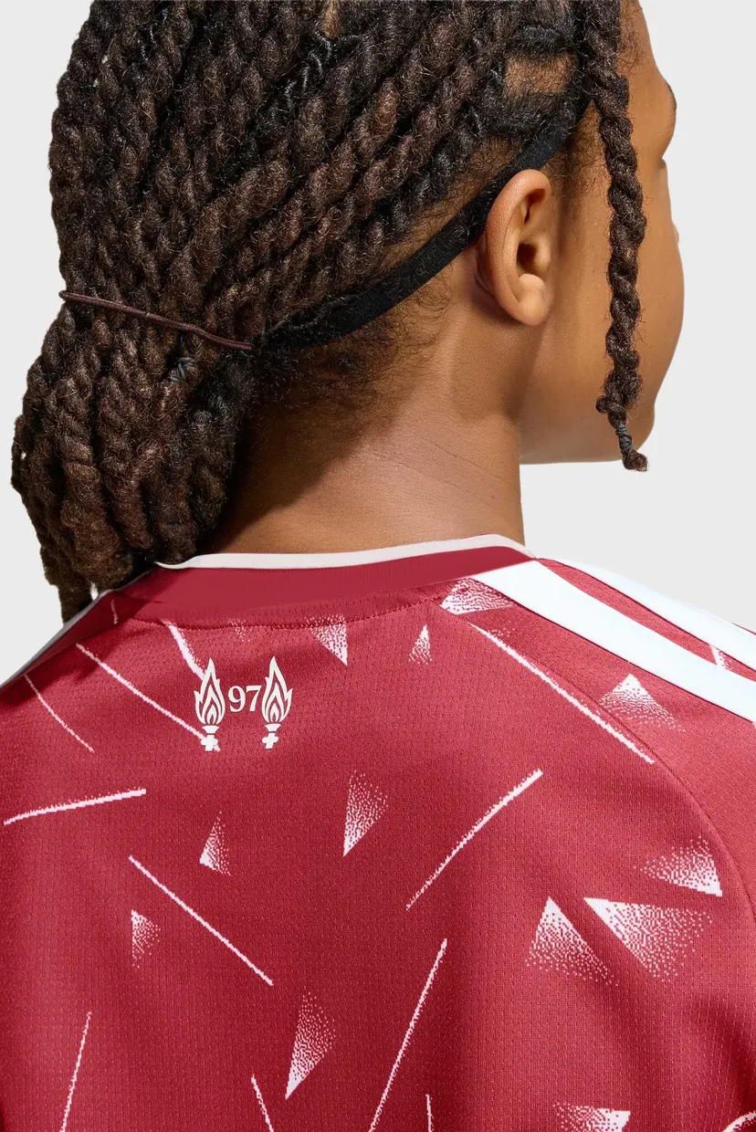 Детская бордовая футболка Liverpool FC 26/27 Home Kids 7