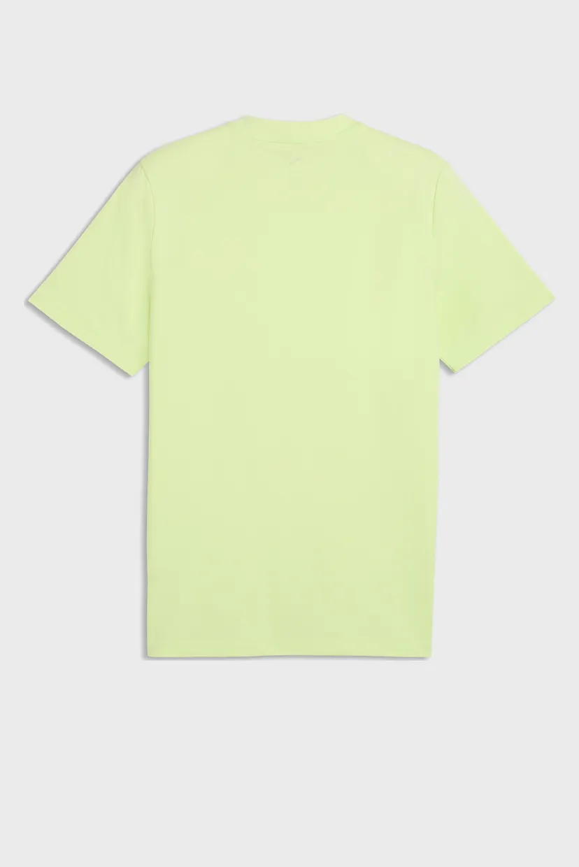 Мужская салатовая футболка PUMATECH Tee Men 5