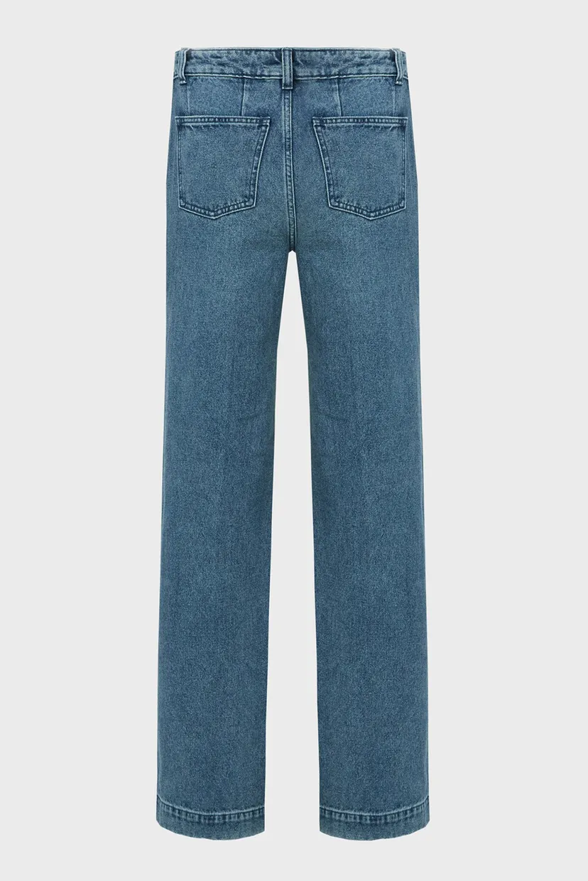 Жіночі сині джинси PIN TK WIDE LEG 5