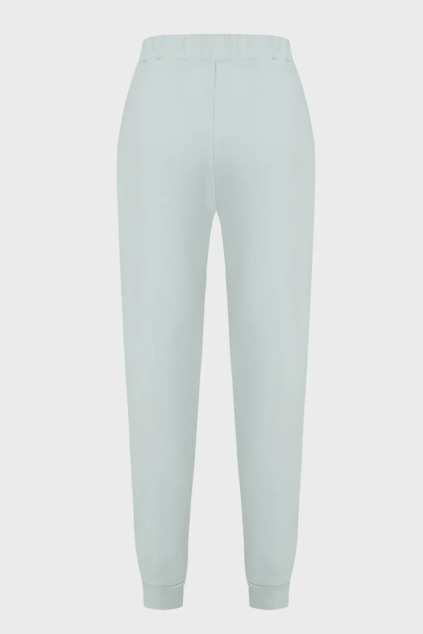 Женские бирюзовые спортивные брюки MICRO LOGO JOGGER 6