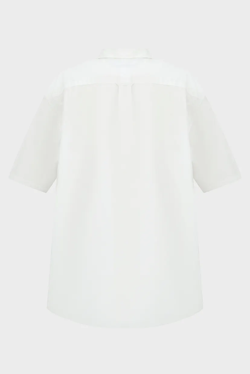 Чоловіча біла сорочка MONOGRAM SOLID 7