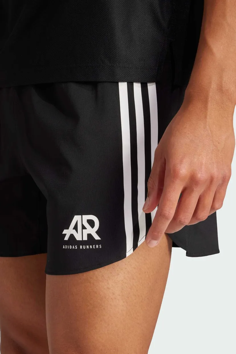 Мужские черные шорты Runners CLIMACOOL 4