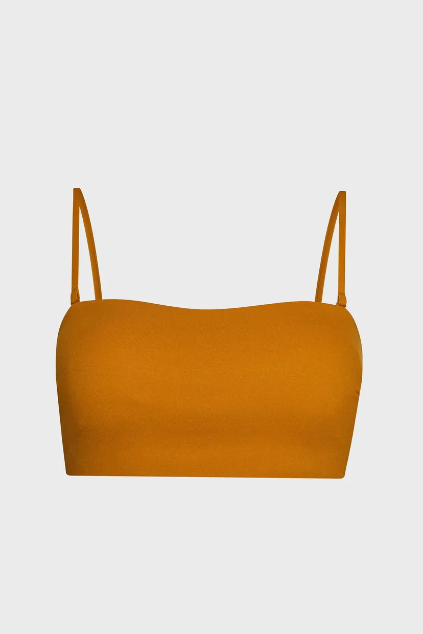 Женский оранжевый топ BANDEAU 5