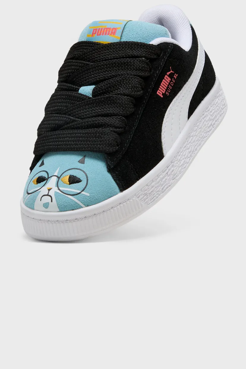 Дитячі чорні замшеві снікерси Suede XL Moody Cat Sneakers Kids 5