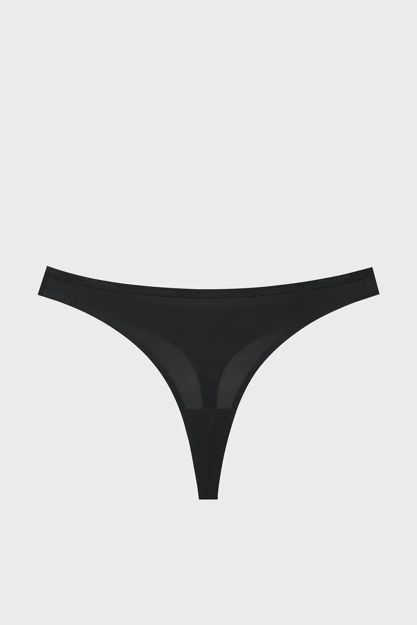 Жіночі чорні трусики THONG 7
