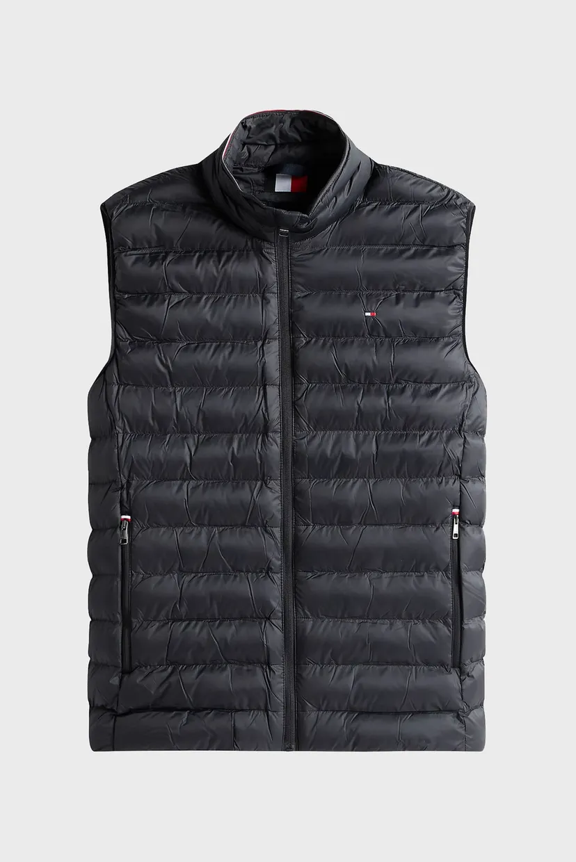 Мужской черный жилет CORE PACKABLE RECYCLED VEST 5