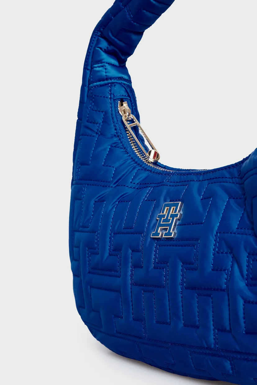 Жіноча синя сумка TH CHIC NYLON SHOULDER BAG 5