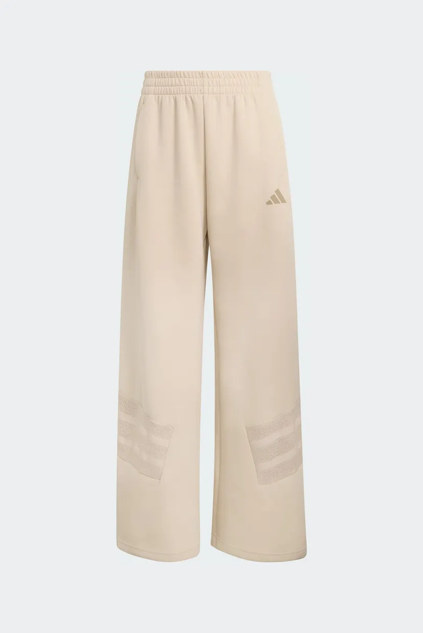 Женские бежевые спортивные брюки FUTURE ICONS THREE STRIPES OPEN HEM 6