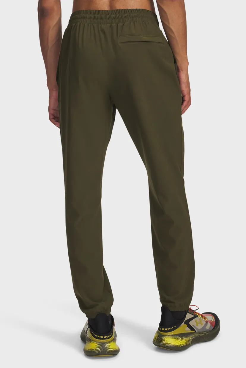 Мужские темно-зеленые спортивные брюки UA Vibe Woven Jogger 3