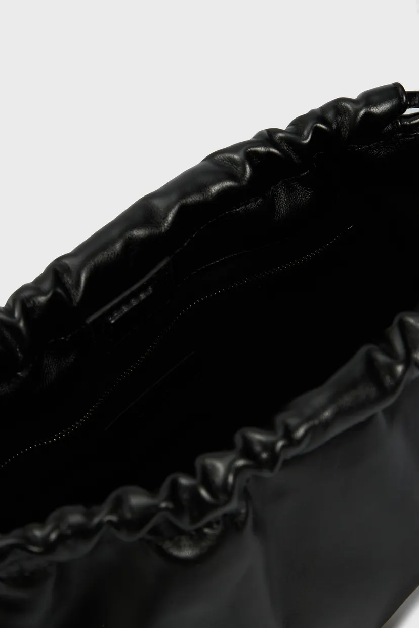 Жіноча чорна сумка DRAWSTRING BAG 5