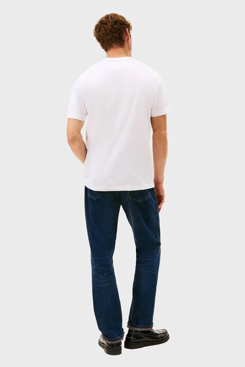 Мужская белая футболка HILFIGER ARCH 3