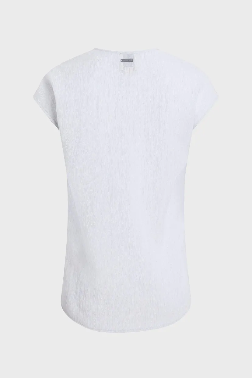 Женский светло-серый топ CRINKLED SLEEVELESS 7
