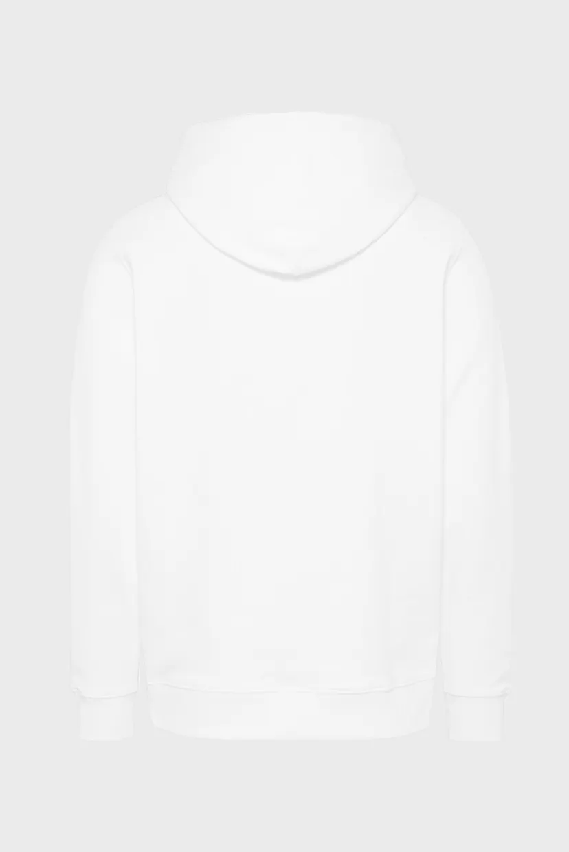 Чоловіче біле худі TJM REG DNA FLAG TWIST HOOD EXT 7