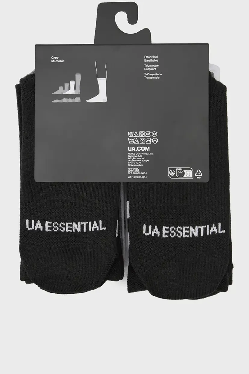 Шкарпетки (6 пар) UA Essential 6pk Crew 3