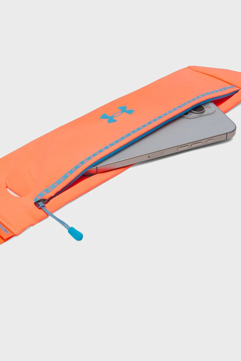 Оранжевая поясная сумка UA Velociti Run Belt-ORG 4
