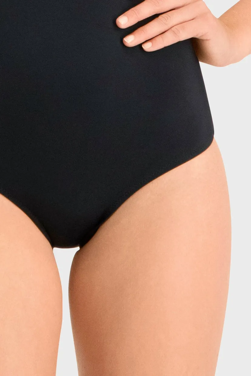 Жіночий чорний купальник Swim Women’s V-Neck Cross-back Swimsuit 7