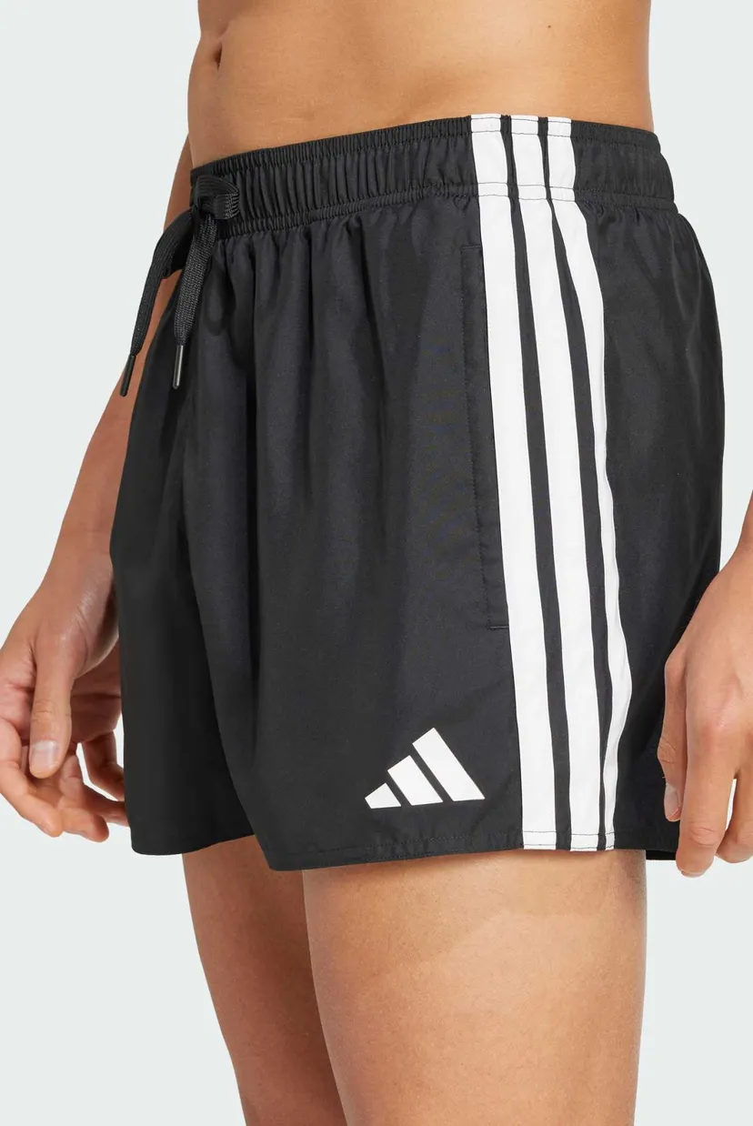Мужские черные плавательные шорты 3-Stripes 3-Inch 4