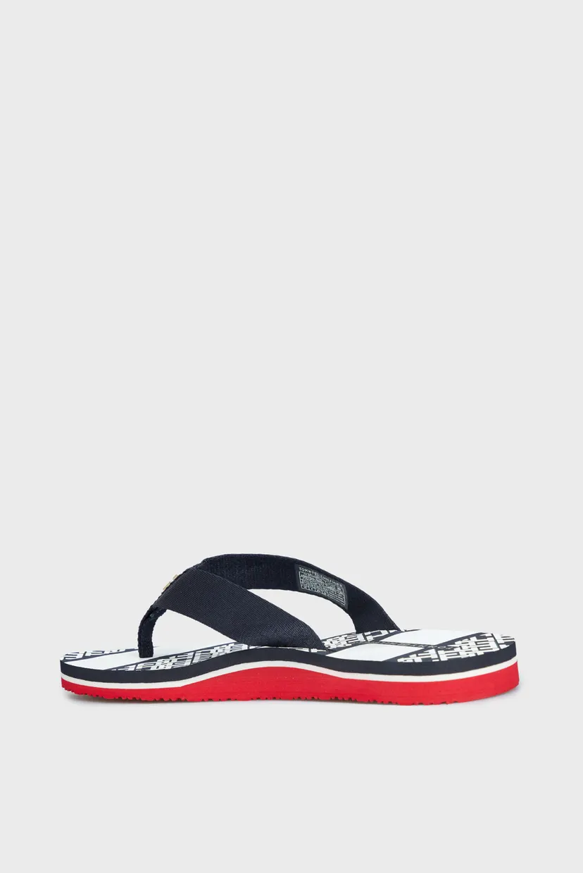 Женские темно-синие вьетнамки TH MONOGRAM ESSENTIAL SANDAL 5