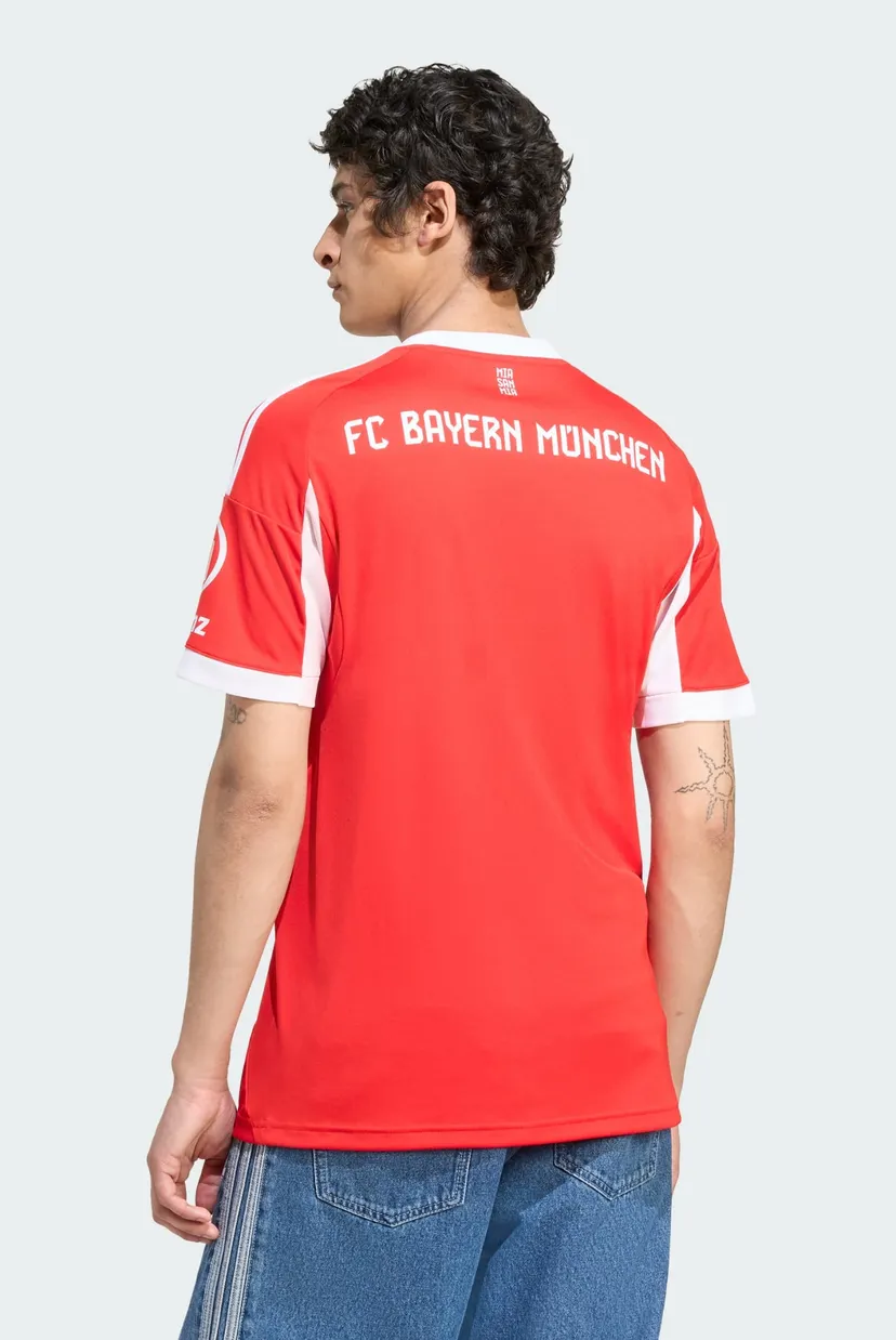 Чоловіча червона футболка FC Bayern 25/26 Home 3