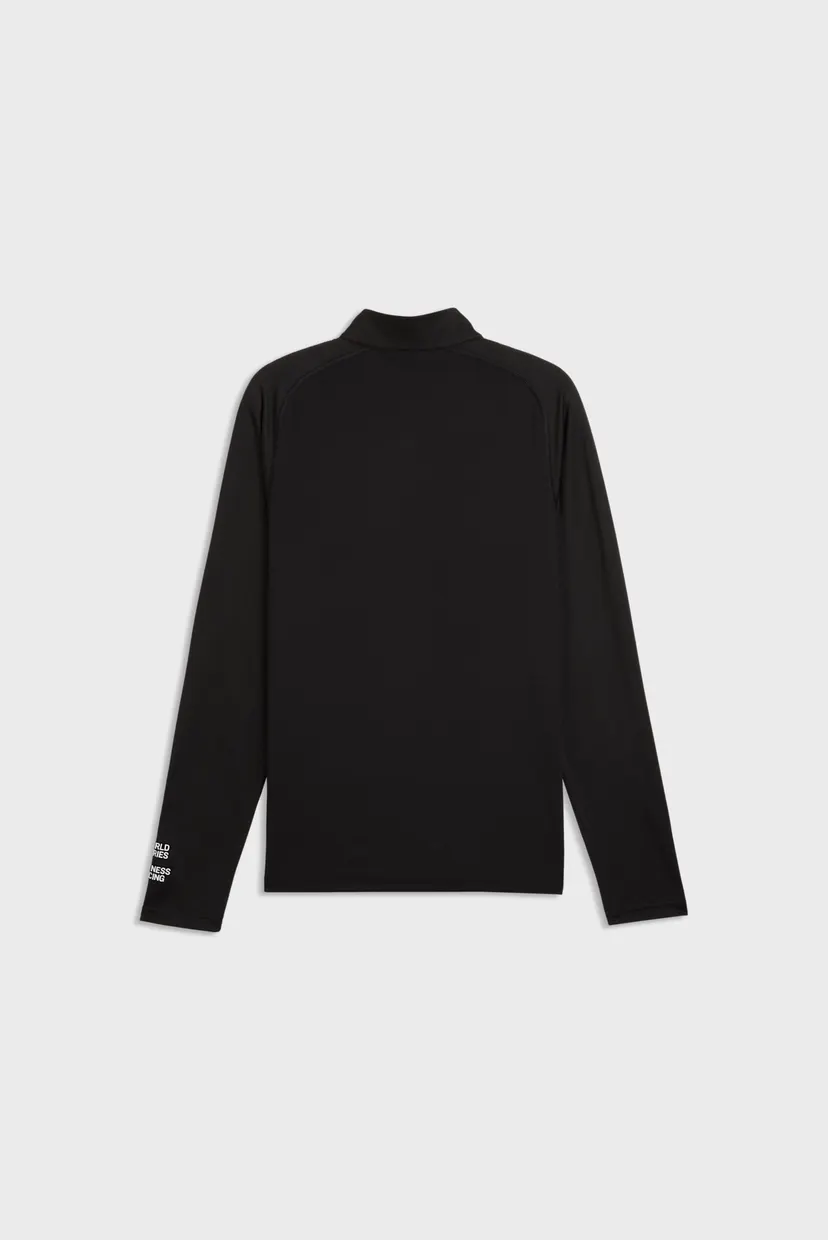 Чоловічий чорний лонгслів PUMA x HYROX Quarter-Zip Tee Men 5