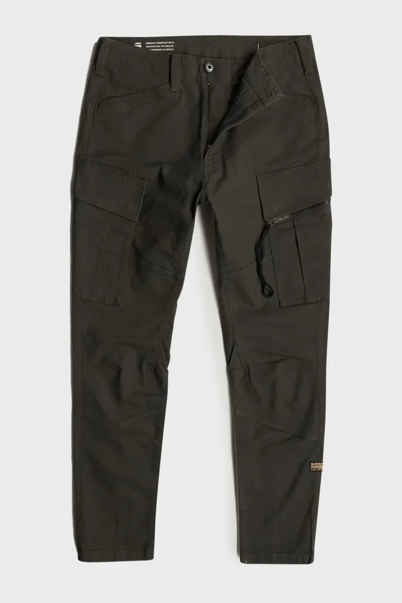 Чоловічі темно-зелені карго Zip Pkt 3D Skinny Cargo 2.0 5