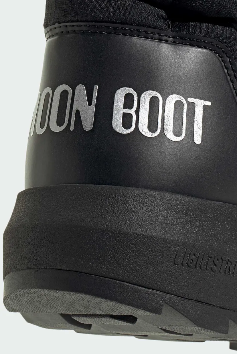 Черные луноходы adidas x MOON BOOT ACE MID 9
