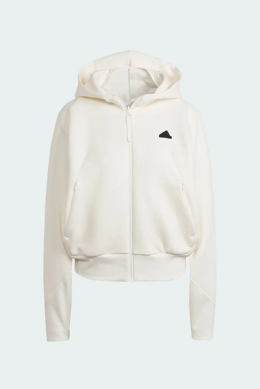 Жіноче біле худі adidas Z.N.E. Full-Zip 6