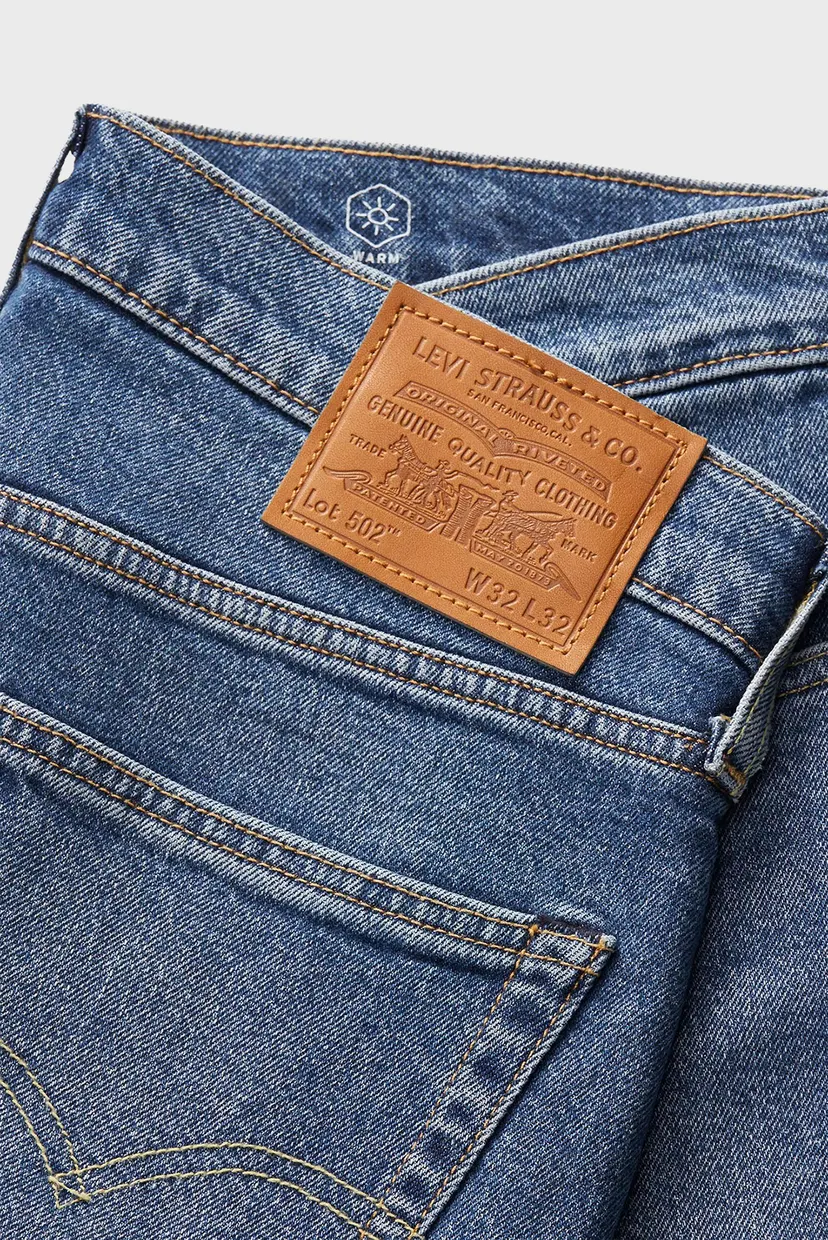 Мужские синие джинсы 502™ Taper Fit 5