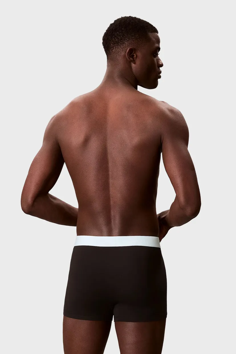 Мужские черные боксеры (3 шт) RELAXED FIT TRUNK 4