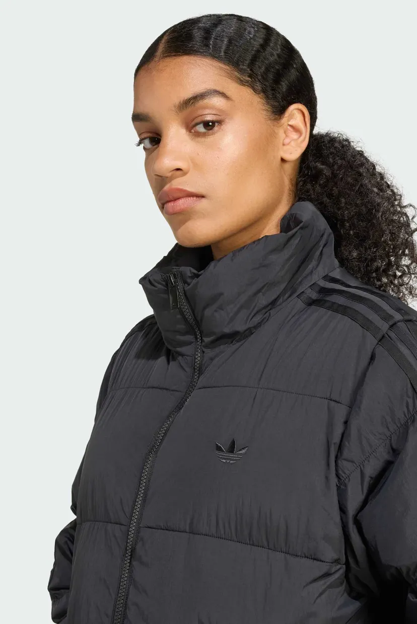 Жіноча чорна куртка Adicolor Long Synthetic Down Puffer 4