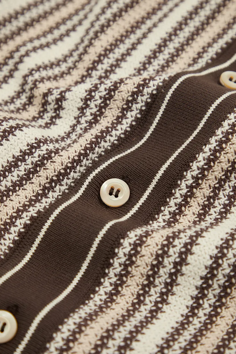Мужская рубашка в полоску MARETTIMO CROCHET 4