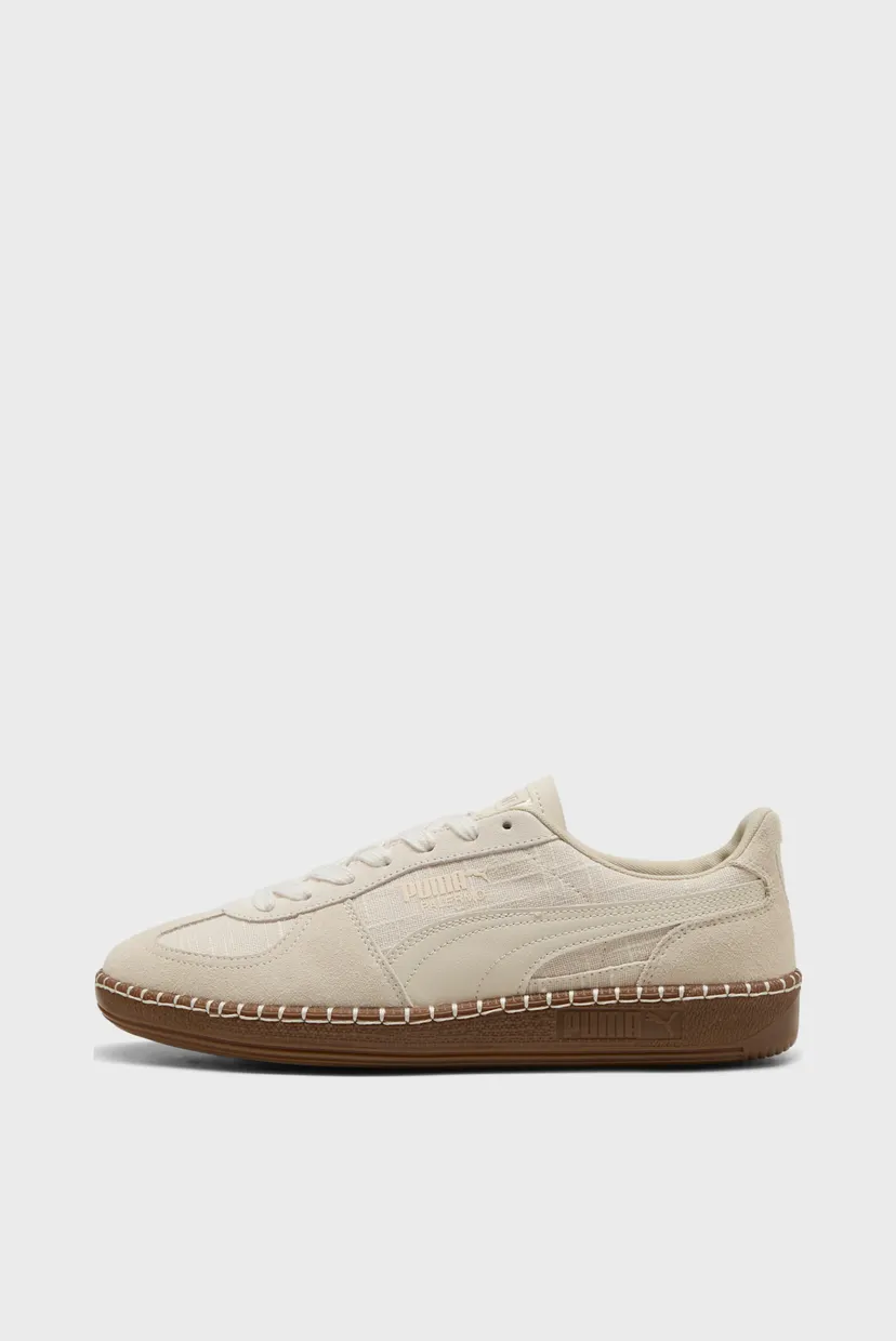 Бежеві снікерси Palermo Straw Sneakers Unisex 3