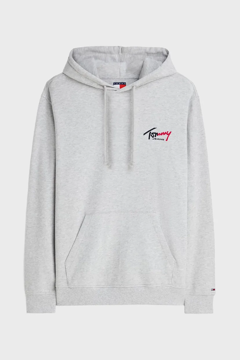 Чоловіче світло-сіре худі REG ENTRY SIGN HOODIE EXT 5
