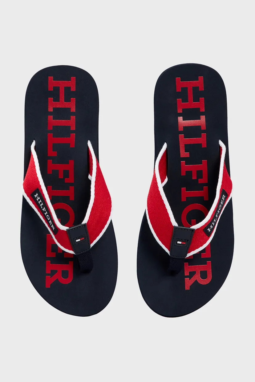 Чоловічі червоні в'єтнамки PATCH HILFIGER BEACH SANDAL 4