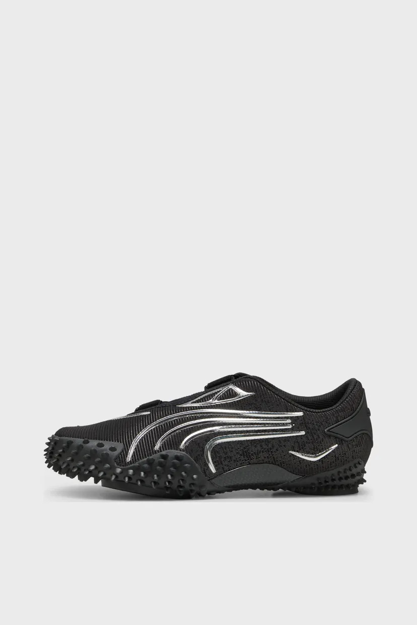 Чорні кросівки Mostro Metallic Sneakers Unisex 4